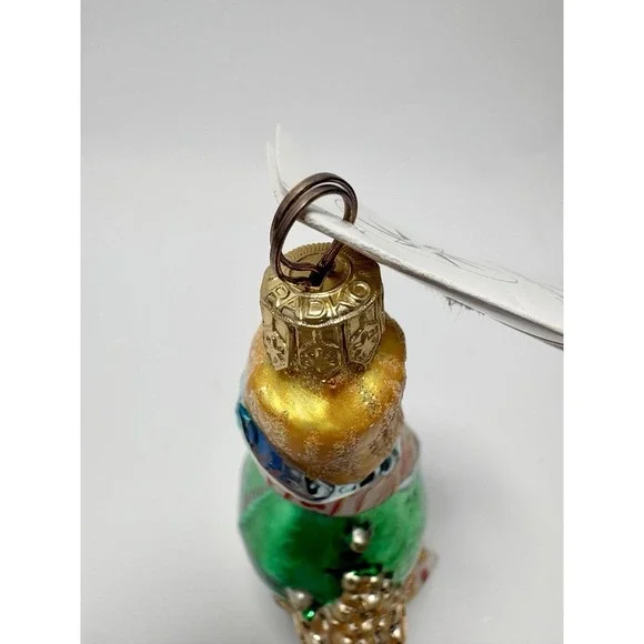 Christopher Radko Cheers Happy New Year 1999 Glass Christmas Ornament 99-285-0 - Picture 8 of 9